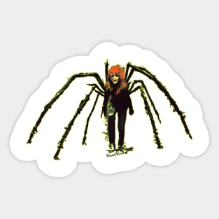 Spider Woman on the Hunt Sticker